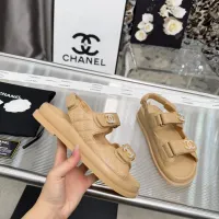 Cheap Chanel Sandal For Women #1432440 Replica Wholesale [$108.00 USD] [ITEM#1432440] on Replica Chanel Sandal