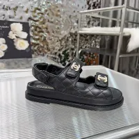 Cheap Chanel Sandal For Women #1432442 Replica Wholesale [$108.00 USD] [ITEM#1432442] on Replica Chanel Sandal