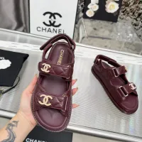 Cheap Chanel Sandal For Women #1432443 Replica Wholesale [$108.00 USD] [ITEM#1432443] on Replica Chanel Sandal