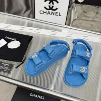 Cheap Chanel Sandal For Women #1432444 Replica Wholesale [$108.00 USD] [ITEM#1432444] on Replica Chanel Sandal