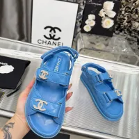 Cheap Chanel Sandal For Women #1432444 Replica Wholesale [$108.00 USD] [ITEM#1432444] on Replica Chanel Sandal