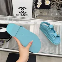 Cheap Chanel Sandal For Women #1432445 Replica Wholesale [$108.00 USD] [ITEM#1432445] on Replica Chanel Sandal