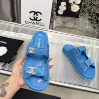 Cheap Chanel Slippers For Women #1432450 Replica Wholesale [$108.00 USD] [ITEM#1432450] on Replica Chanel Slippers