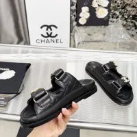 Cheap Chanel Slippers For Women #1432452 Replica Wholesale [$108.00 USD] [ITEM#1432452] on Replica Chanel Slippers