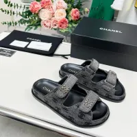Cheap Chanel Slippers For Women #1432487 Replica Wholesale [$108.00 USD] [ITEM#1432487] on Replica Chanel Slippers