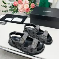 Cheap Chanel Sandal For Women #1432489 Replica Wholesale [$108.00 USD] [ITEM#1432489] on Replica Chanel Sandal