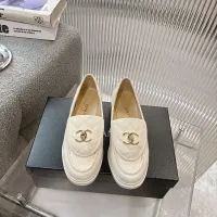 Cheap Chanel Leather Shoes For Women #1432494 Replica Wholesale [$92.00 USD] [ITEM#1432494] on Replica Chanel Leather Shoes