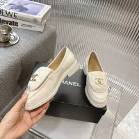 Cheap Chanel Leather Shoes For Women #1432494 Replica Wholesale [$92.00 USD] [ITEM#1432494] on Replica Chanel Leather Shoes