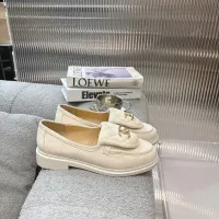 Cheap Chanel Leather Shoes For Women #1432494 Replica Wholesale [$92.00 USD] [ITEM#1432494] on Replica Chanel Leather Shoes