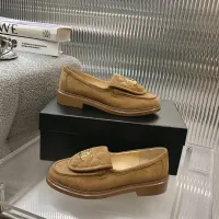 Cheap Chanel Leather Shoes For Women #1432495 Replica Wholesale [$92.00 USD] [ITEM#1432495] on Replica Chanel Leather Shoes