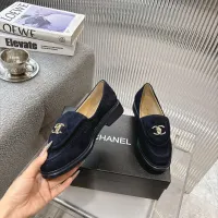 Cheap Chanel Leather Shoes For Women #1432496 Replica Wholesale [$92.00 USD] [ITEM#1432496] on Replica Chanel Leather Shoes