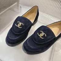 Cheap Chanel Leather Shoes For Women #1432496 Replica Wholesale [$92.00 USD] [ITEM#1432496] on Replica Chanel Leather Shoes