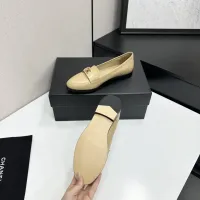 Cheap Chanel Leather Shoes For Women #1432498 Replica Wholesale [$112.00 USD] [ITEM#1432498] on Replica Chanel Leather Shoes
