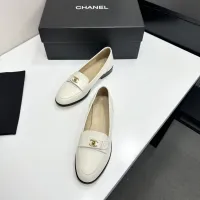 Cheap Chanel Leather Shoes For Women #1432499 Replica Wholesale [$112.00 USD] [ITEM#1432499] on Replica Chanel Leather Shoes