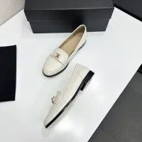 Cheap Chanel Leather Shoes For Women #1432499 Replica Wholesale [$112.00 USD] [ITEM#1432499] on Replica Chanel Leather Shoes