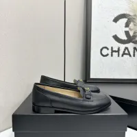 Cheap Chanel Leather Shoes For Women #1432500 Replica Wholesale [$112.00 USD] [ITEM#1432500] on Replica Chanel Leather Shoes
