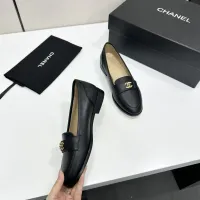 Cheap Chanel Leather Shoes For Women #1432500 Replica Wholesale [$112.00 USD] [ITEM#1432500] on Replica Chanel Leather Shoes