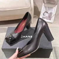 Cheap Chanel High-Heeled Shoes For Women #1432514 Replica Wholesale [$102.00 USD] [ITEM#1432514] on Replica Chanel High-Heeled Shoes
