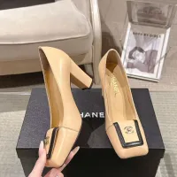 Cheap Chanel High-Heeled Shoes For Women #1432516 Replica Wholesale [$105.00 USD] [ITEM#1432516] on Replica Chanel High-Heeled Shoes