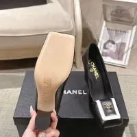 Cheap Chanel High-Heeled Shoes For Women #1432517 Replica Wholesale [$105.00 USD] [ITEM#1432517] on Replica Chanel High-Heeled Shoes
