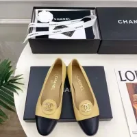 Cheap Chanel Flat Shoes For Women #1432520 Replica Wholesale [$92.00 USD] [ITEM#1432520] on Replica Chanel Flat Shoes