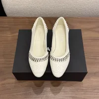 Cheap Chanel Flat Shoes For Women #1432530 Replica Wholesale [$122.00 USD] [ITEM#1432530] on Replica Chanel Flat Shoes