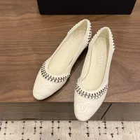 Cheap Chanel Flat Shoes For Women #1432530 Replica Wholesale [$122.00 USD] [ITEM#1432530] on Replica Chanel Flat Shoes