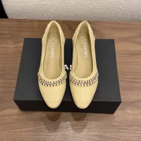 Cheap Chanel Flat Shoes For Women #1432531 Replica Wholesale [$122.00 USD] [ITEM#1432531] on Replica Chanel Flat Shoes