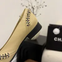 Cheap Chanel Flat Shoes For Women #1432531 Replica Wholesale [$122.00 USD] [ITEM#1432531] on Replica Chanel Flat Shoes