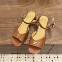 Cheap Chanel Sandal For Women #1432545 Replica Wholesale [$108.00 USD] [ITEM#1432545] on Replica Chanel Sandal