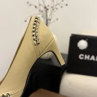 Cheap Chanel High-Heeled Shoes For Women #1432598 Replica Wholesale [$122.00 USD] [ITEM#1432598] on Replica Chanel High-Heeled Shoes