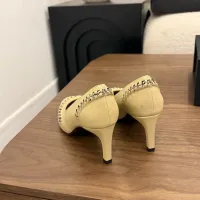 Cheap Chanel High-Heeled Shoes For Women #1432598 Replica Wholesale [$122.00 USD] [ITEM#1432598] on Replica Chanel High-Heeled Shoes