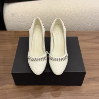 Cheap Chanel High-Heeled Shoes For Women #1432599 Replica Wholesale [$122.00 USD] [ITEM#1432599] on Replica Chanel High-Heeled Shoes