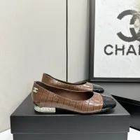 Cheap Chanel Flat Shoes For Women #1432602 Replica Wholesale [$112.00 USD] [ITEM#1432602] on Replica Chanel Flat Shoes