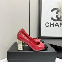 Cheap Chanel High-Heeled Shoes For Women #1432604 Replica Wholesale [$112.00 USD] [ITEM#1432604] on Replica Chanel High-Heeled Shoes
