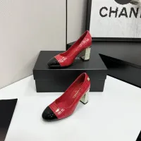 Cheap Chanel High-Heeled Shoes For Women #1432604 Replica Wholesale [$112.00 USD] [ITEM#1432604] on Replica Chanel High-Heeled Shoes
