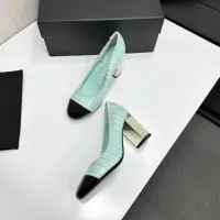Cheap Chanel High-Heeled Shoes For Women #1432607 Replica Wholesale [$112.00 USD] [ITEM#1432607] on Replica Chanel High-Heeled Shoes