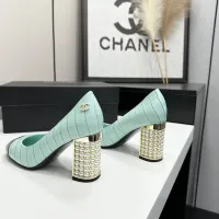 Cheap Chanel High-Heeled Shoes For Women #1432607 Replica Wholesale [$112.00 USD] [ITEM#1432607] on Replica Chanel High-Heeled Shoes