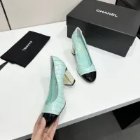 Cheap Chanel High-Heeled Shoes For Women #1432607 Replica Wholesale [$112.00 USD] [ITEM#1432607] on Replica Chanel High-Heeled Shoes