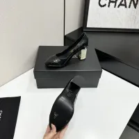Cheap Chanel High-Heeled Shoes For Women #1432608 Replica Wholesale [$112.00 USD] [ITEM#1432608] on Replica Chanel High-Heeled Shoes
