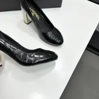Cheap Chanel High-Heeled Shoes For Women #1432608 Replica Wholesale [$112.00 USD] [ITEM#1432608] on Replica Chanel High-Heeled Shoes