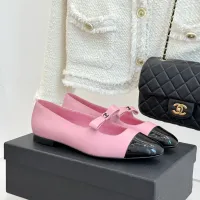 Cheap Chanel Flat Shoes For Women #1432615 Replica Wholesale [$108.00 USD] [ITEM#1432615] on Replica Chanel Flat Shoes