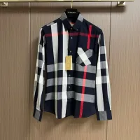 Cheap Burberry Shirts Long Sleeved For Men #1432618 Replica Wholesale [$60.00 USD] [ITEM#1432618] on Replica Burberry Shirts
