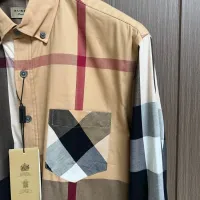 Cheap Burberry Shirts Long Sleeved For Men #1432619 Replica Wholesale [$60.00 USD] [ITEM#1432619] on Replica Burberry Shirts