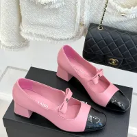 Cheap Chanel High-Heeled Shoes For Women #1432623 Replica Wholesale [$108.00 USD] [ITEM#1432623] on Replica Chanel High-Heeled Shoes