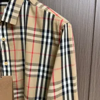 Cheap Burberry Shirts Long Sleeved For Men #1432624 Replica Wholesale [$64.00 USD] [ITEM#1432624] on Replica Burberry Shirts