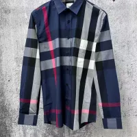 Cheap Burberry Shirts Long Sleeved For Men #1432628 Replica Wholesale [$60.00 USD] [ITEM#1432628] on Replica Burberry Shirts