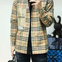 Cheap Burberry Shirts Long Sleeved For Men #1432636 Replica Wholesale [$64.00 USD] [ITEM#1432636] on Replica Burberry Shirts