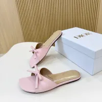 Cheap Christian Dior Slippers For Women #1432652 Replica Wholesale [$82.00 USD] [ITEM#1432652] on Replica Christian Dior Slippers