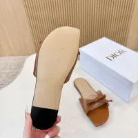 Cheap Christian Dior Slippers For Women #1432656 Replica Wholesale [$82.00 USD] [ITEM#1432656] on Replica Christian Dior Slippers